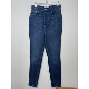 We The Free Free People‎ Button-Fly High Waisted Skinny Jeans Womens 30